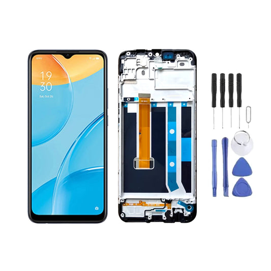 Chassis + Ecran LCD + Vitre pour Oppo A15 + Kit d'outils