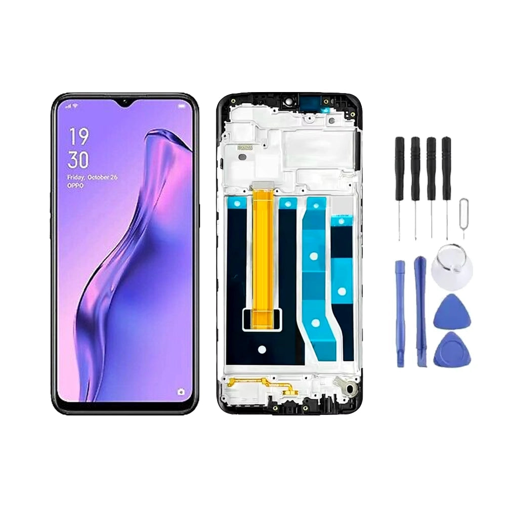 Chassis + Ecran LCD + Vitre pour Oppo A31 + Kit d'outils