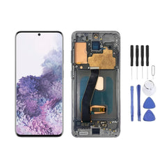 Chassis + Ecran LCD AMOLED + Vitre pour Samsung Galaxy S20 (G980)