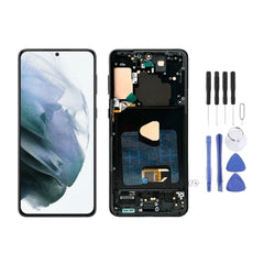 Chassis + Ecran LCD AMOLED + Vitre pour Samsung Galaxy S21+ 5G (G996)