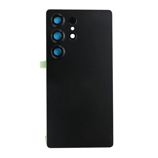 Vitre arrière Samsung Galaxy S25 Ultra (S938) Noir Titane avec Lentille - OEM