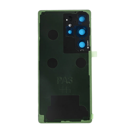 Vitre arrière Samsung Galaxy S25 Ultra (S938) Noir Titane avec Lentille - OEM