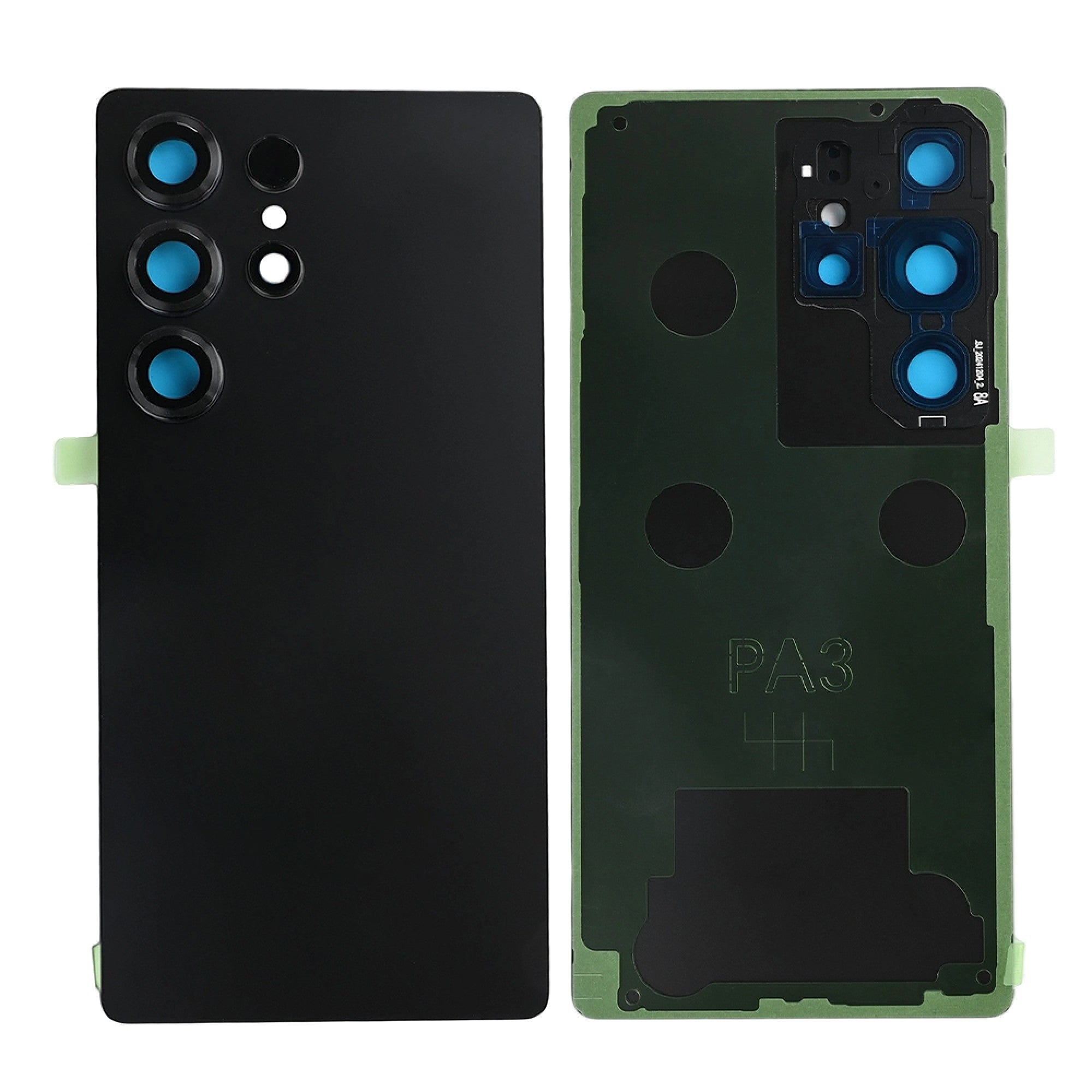 Vitre arrière Samsung Galaxy S25 Ultra (S938) Noir Titane avec Lentille - OEM