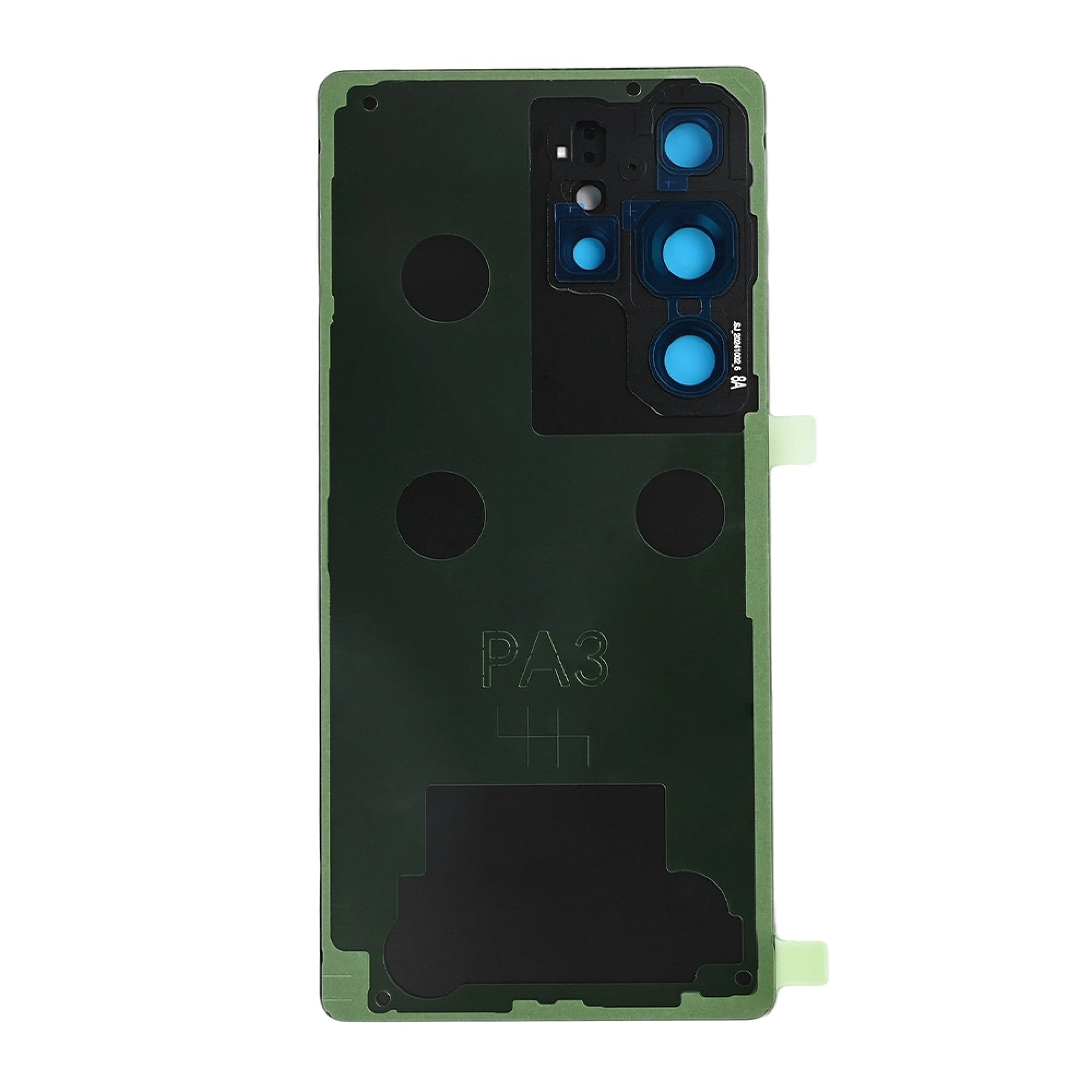 Vitre arrière Samsung Galaxy S25 Ultra (S938) Gris Argent Titane avec Lentille - OEM