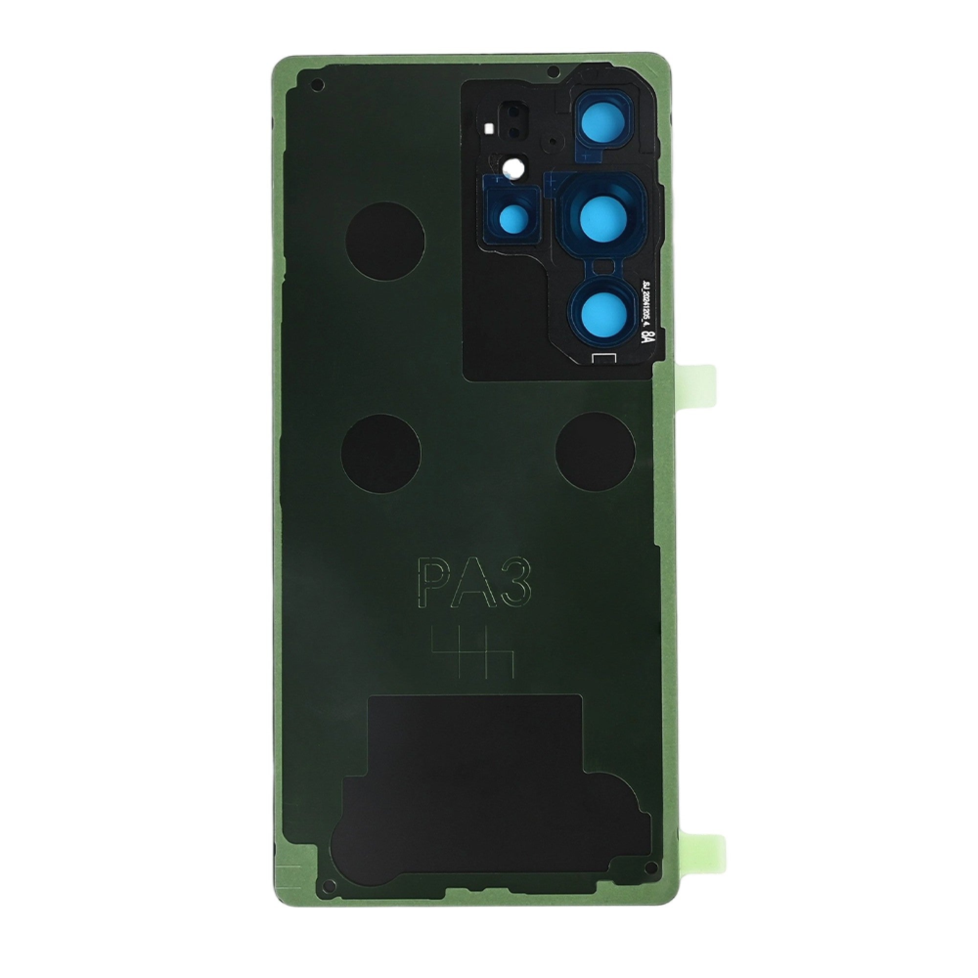 Vitre arrière Samsung Galaxy S25 Ultra (S938) Noir Profond Titane avec Lentille - OEM