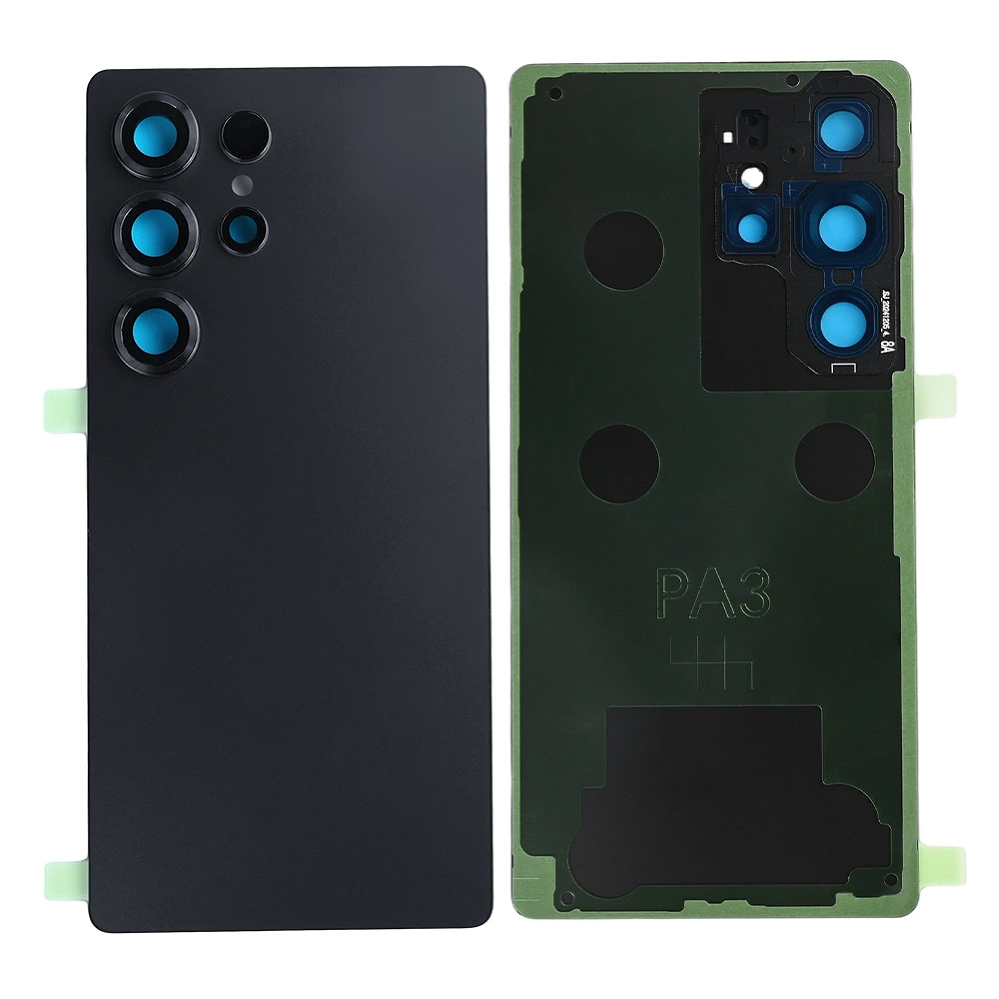 Vitre arrière Samsung Galaxy S25 Ultra (S938) Noir Profond Titane avec Lentille - OEM