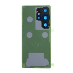 Vitre arrière Samsung Galaxy S25 Ultra (S938) Blanc Argenté Titane avec Lentille - OEM