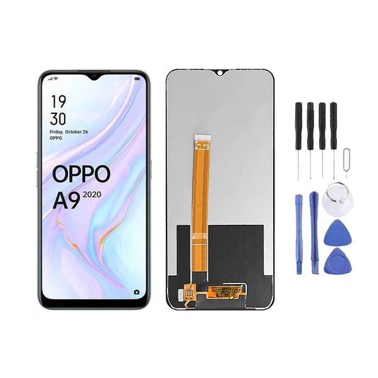 Ecran LCD + Vitre pour Oppo A9 (2020) + Kit d'outils