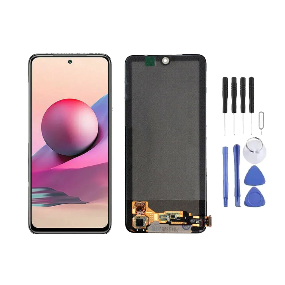 Ecran LCD + Vitre pour Xiaomi Redmi Note 10 / 10S + Kit d'outils