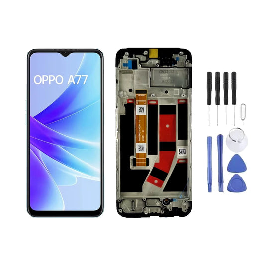 Chassis + Ecran LCD + Vitre pour Oppo A77 4G + Kit d'outils