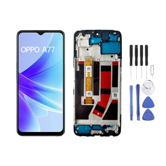 Chassis + Ecran LCD + Vitre pour Oppo A77 + Kit d'outils