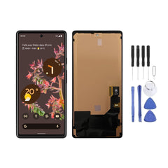 Ecran LCD AMOLED complet avec support + Vitre pour Google Pixel 6 + Kit d'outils