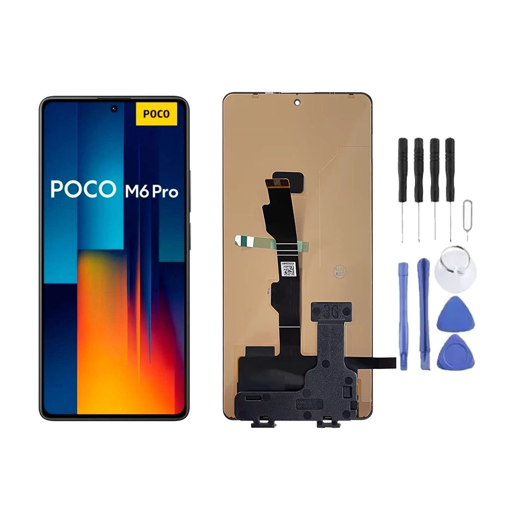 Ecran LCD + Vitre pour Xiaomi Poco M6 Pro + Kit d'outils