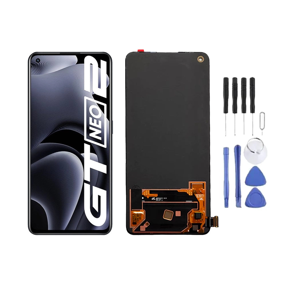 Ecran LCD AMOLED + Vitre pour Realme GT Neo 2 + Kit d'outils