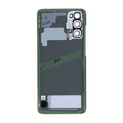 Vitre arrière originale Samsung Galaxy S20 4G G980 / S20 5G G981 Blanc Nuage Avec lentille