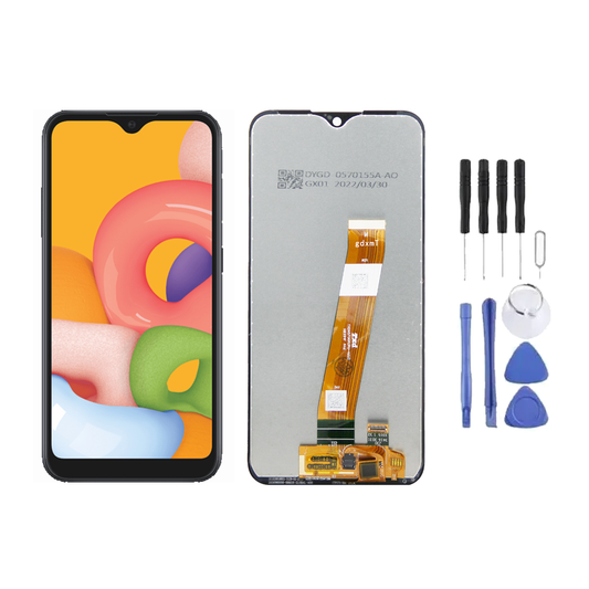 Ecran LCD + Vitre pour Samsung Galaxy A01 (A015) + Kit d'outils
