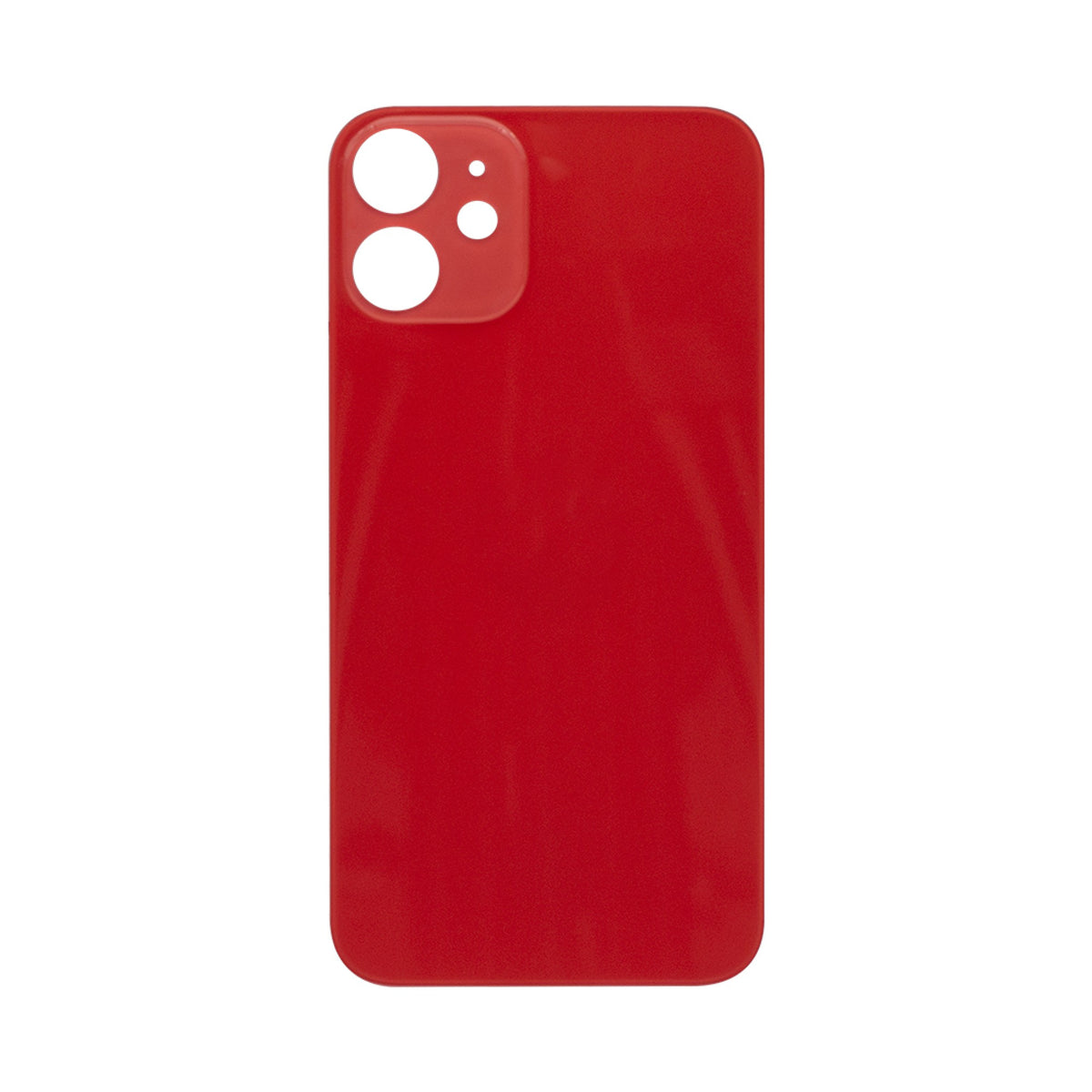 Vitre arrière iPhone 12 Mini Rouge - OEM