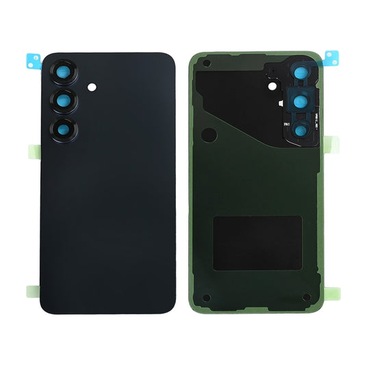Vitre arrière Samsung Galaxy S25 S931 Bleu / Noir avec lentille - OEM
