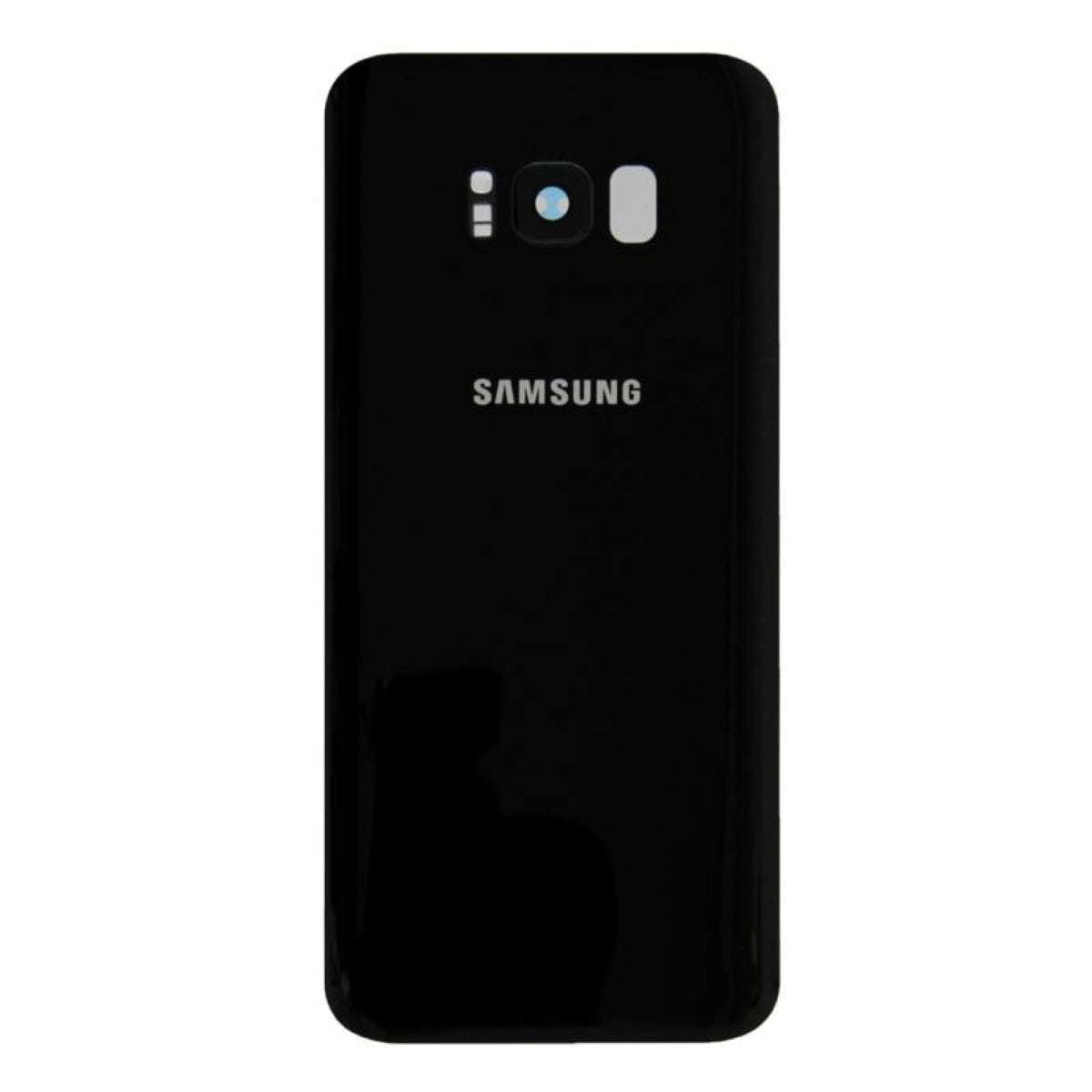 Samsung Galaxy S8 Plus G955 Vitre arrière noire avec lentille - OEM