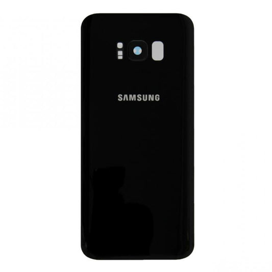 Samsung Galaxy S8 Plus G955 Vitre arrière noire avec lentille - OEM