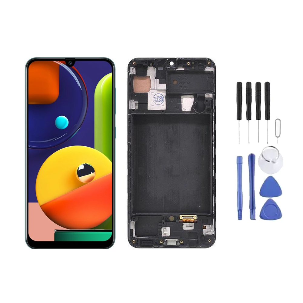 Chassis + Ecran LCD + Vitre pour Samsung Galaxy A50S (A507) + Kit d'outils