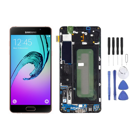 Chassis + Ecran LCD + Vitre pour Samsung Galaxy A5 2016 (A510) + Kit d'outils
