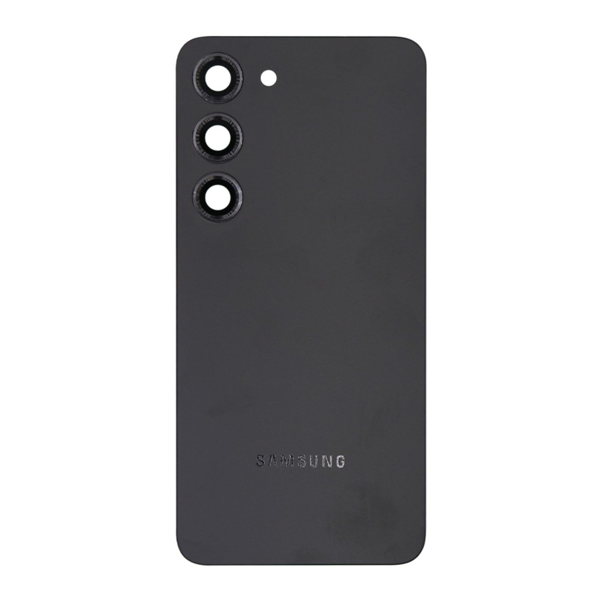 Vitre arrière Originale Samsung Galaxy S23 S911 Noir Fantôme avec lentille