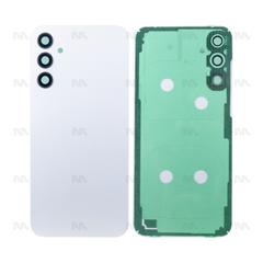 Vitre arrière Samsung Galaxy A34 5G A346B Argent Avec Lentille - Original