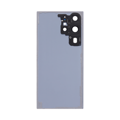 Vitre arrière Samsung Galaxy S23 Ultra S918 Verte avec lentille - OEM