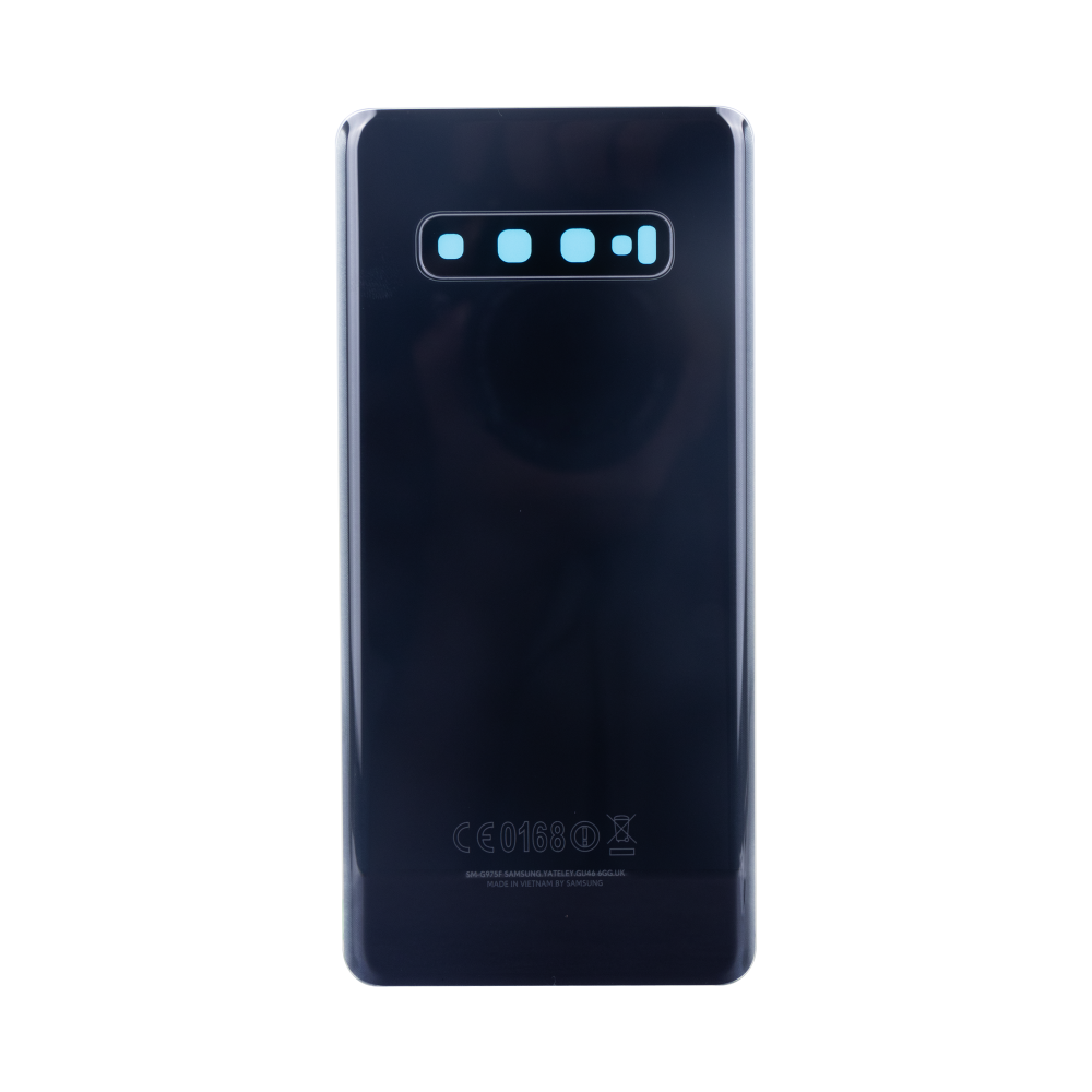 Samsung Galaxy S10 Plus G975 Vitre arrière Noir avec lentille - OEM
