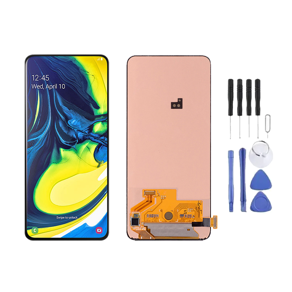Ecran LCD AMOLED + Vitre pour Samsung Galaxy A80 (A805) + Kit d'outils
