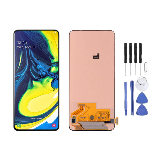 Ecran LCD + Vitre pour Samsung Galaxy A80 (A805) + Kit d'outils