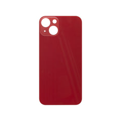 Vitre arrière iPhone 13 Rouge (Cadre caméra agrandi) - OEM