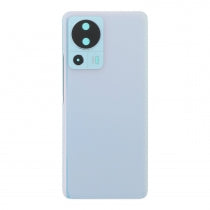 Vitre arrière Xiaomi 13 Lite bleue avec lentille- OEM