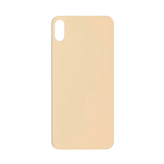 Vitre arrière iPhone Xs Max Or Extra (Cadre caméra agrandi) - OEM