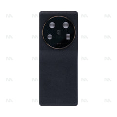 Vitre arrière Xiaomi 13 Ultra (2304FPN6DC) Noir avec lentille - OEM