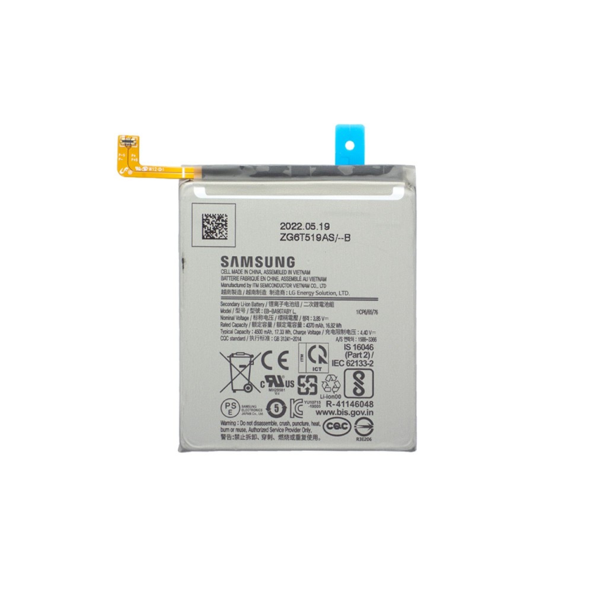 Samsung Galaxy S10 Lite G770 Batterie EB-BA907ABY Originale