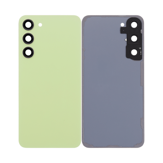 Vitre arrière Samsung Galaxy S23 Plus S916 Citron vert avec lentille – OEM