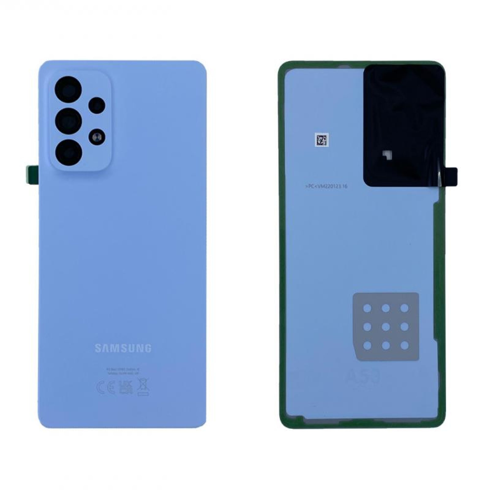 Samsung Galaxy A53 5G A536 Vitre Arrière Bleu avec lentille - Originale