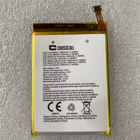 Batterie Originale Crosscall Trekker M1 Core Ref : LP38300E