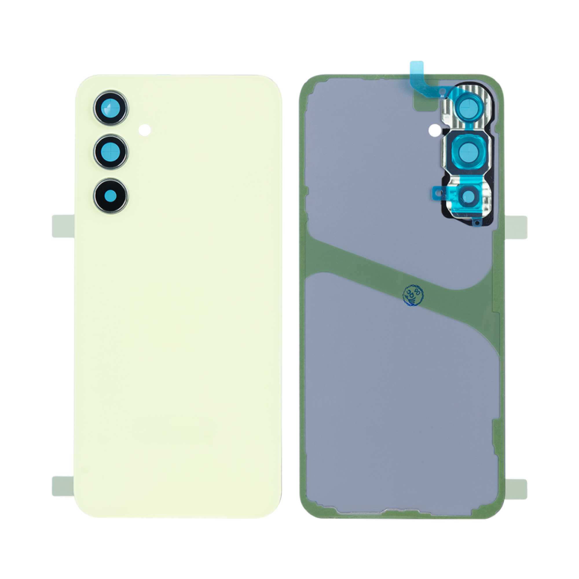 Samsung Galaxy A54 5G A546 Vitre arrière citron vert avec lentille – OEM