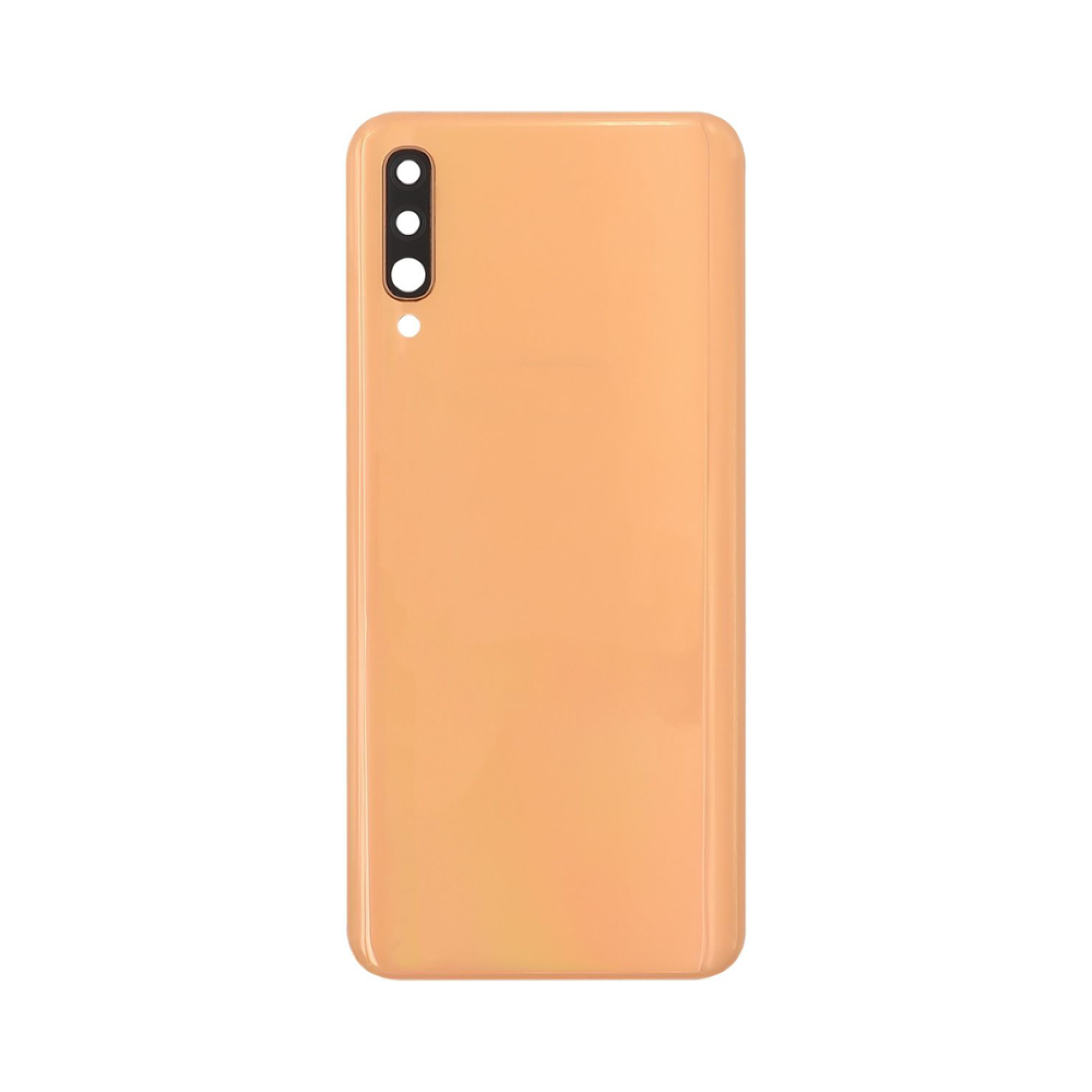 Samsung Galaxy A50 A505 Vitre arrière corail avec lentille - OEM