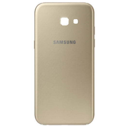Vitre arrière Samsung Galaxy A5 2017 A520F Or Sable Avec Lentille - OEM