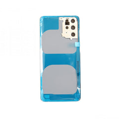 Vitre arrière Samsung Galaxy S20 Plus G985 Blanc Nuage Avec lentille - OEM