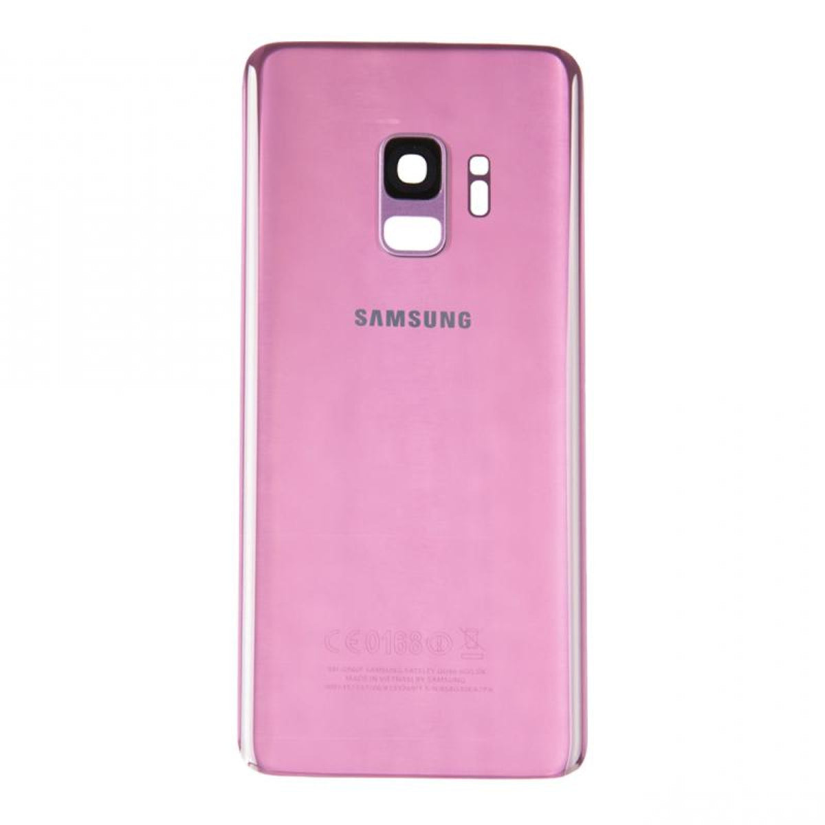 Samsung Galaxy S9 G960 Vitre arrière violet lilas avec lentille - OEM