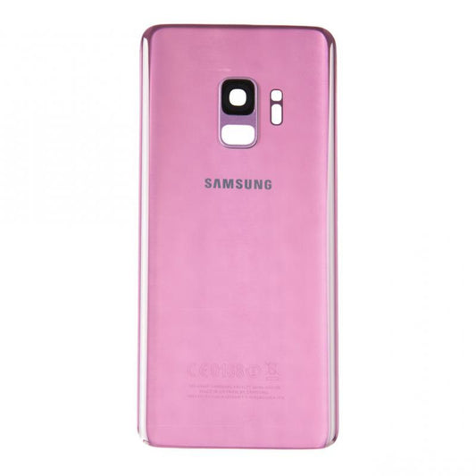 Samsung Galaxy S9 G960 Vitre arrière violet lilas avec lentille - OEM