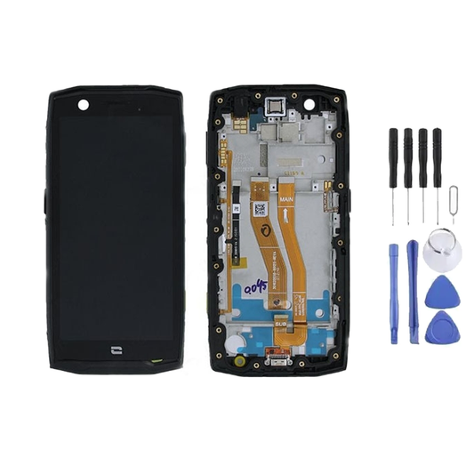 Chassis + Ecran LCD ORIGINAL + Vitre pour Crosscall Action X5 + Kit d'outils
