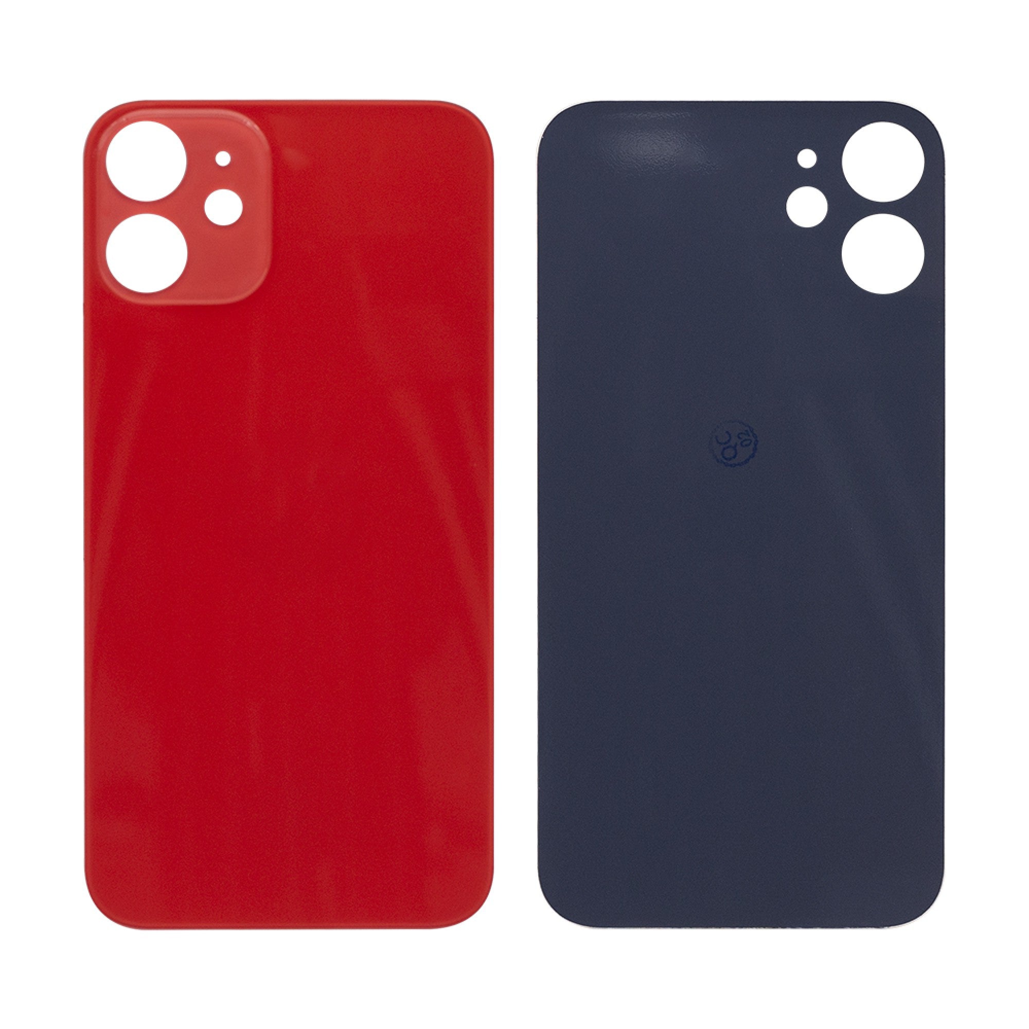 Vitre arrière iPhone 12 Mini Rouge - OEM
