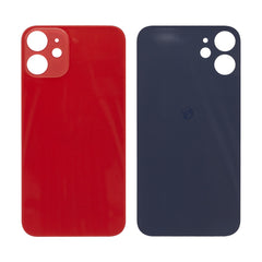 Vitre arrière iPhone 12 Mini Rouge - OEM