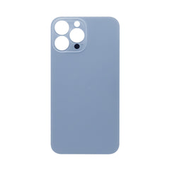 Vitre arrière iPhone 13 Pro Max Bleue (Cadre caméra agrandi) - OEM
